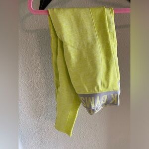 NWOT GYMSHARK neon yellow leggings